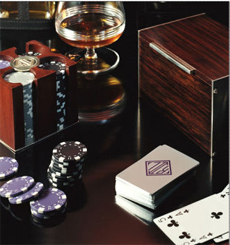A Diamond Poker Set