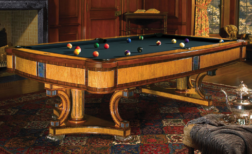 Brunswick brings aristocratic Elegance to your Game Room