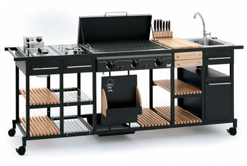 BST Magnum outdoor Kitchen for the thorough Barbecue Experience