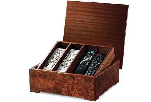An elegant Home Theater Companion – The Remote Control Caddy