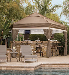 Luxe Portable Pool Pavilion