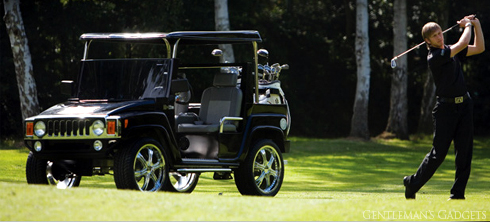 The Mini Hummer H3 Golf Car