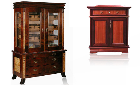 The most upscale cigar humidors of the tradition house Puro