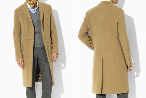 Ralph Lauren Howard Wool Coat - Gentleman's Gadgets