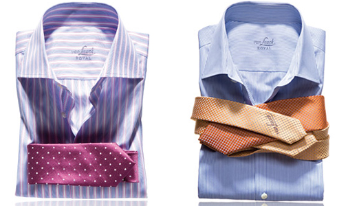 Van Laack Summer fit Shirt-Tie Combinations