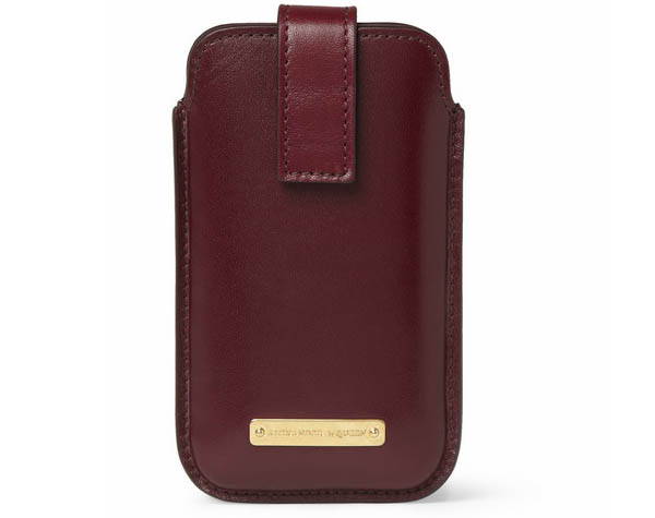Alexander McQueen Leather iPhone and Blackberry Case
