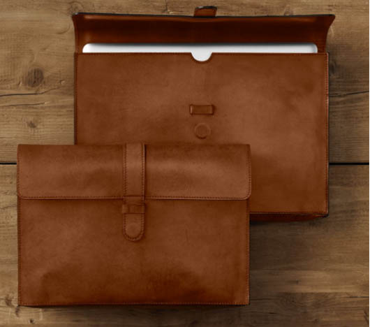artisan leather macbook case
