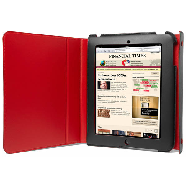 Bill Amberg Red iPad Case