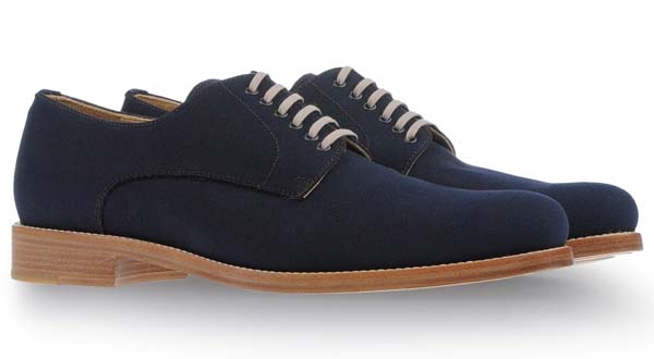 Harry’s of London x E.Tautz Italian Canvas Lace-up Shoes