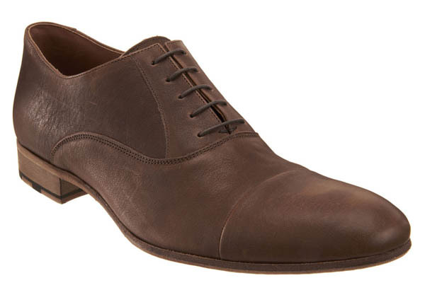 Heschung Brown Cap Toe Shoes