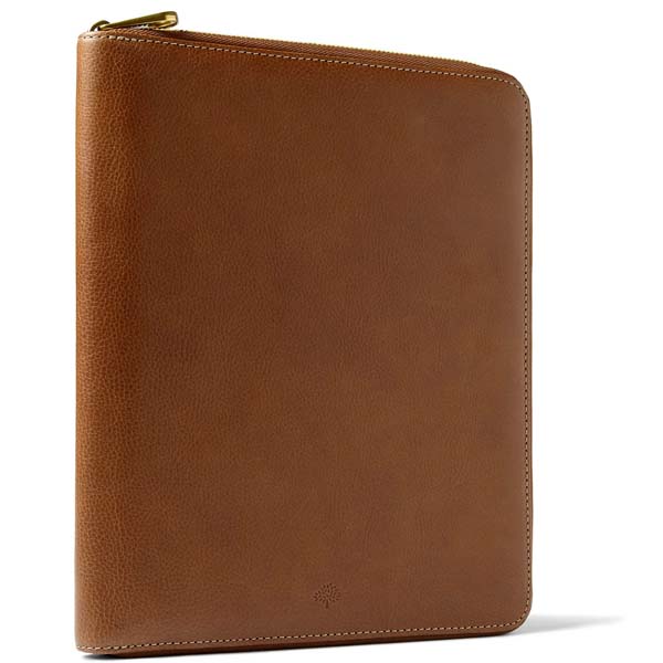 Mulberry Leather Document and iPad Case