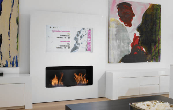 Safretti Double Vision Fireplace 