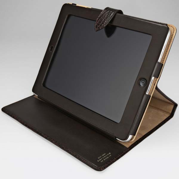 Smythson Calf Leather iPad Case