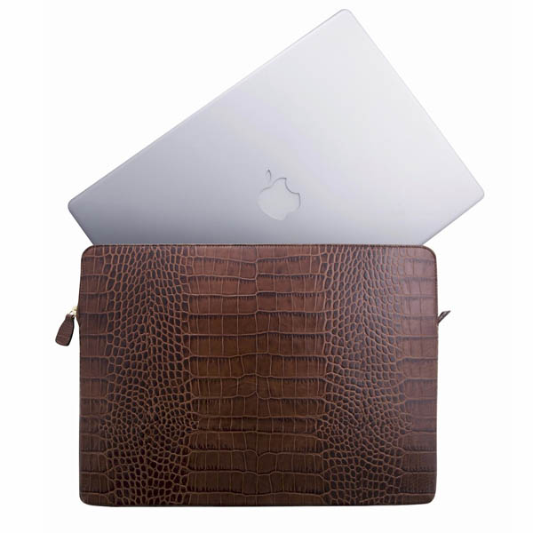 Smythson Mara Leather 15″ Laptop Case