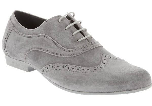 SWEAR Jimmy 31 Gray-in-Gray Suede Shoes