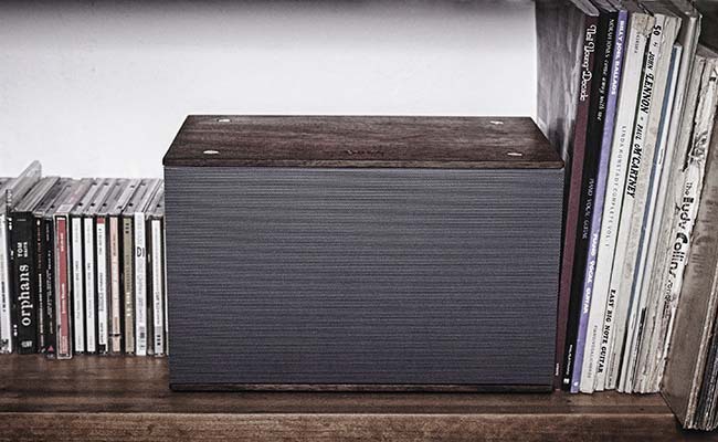 Grain Audio Passive Walnut Wood Bookshelf Speaker