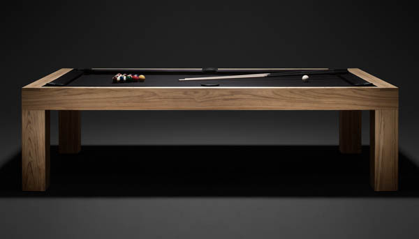 James Perse Limited Edition Teak Pool Table - Gentleman's Gadgets
