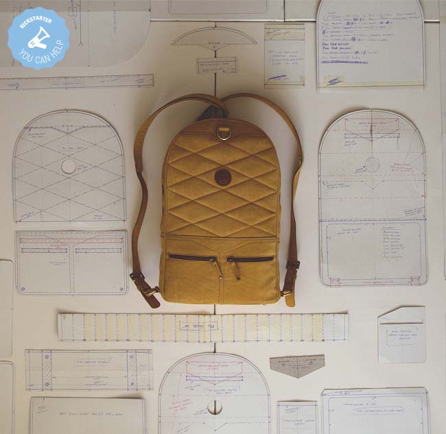 Kickstarter: 2faces Leather Backpack