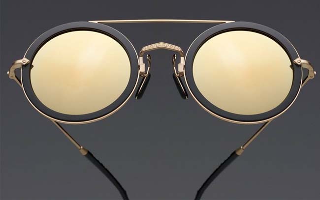 Matsuda M3039 Gold Sunglasses