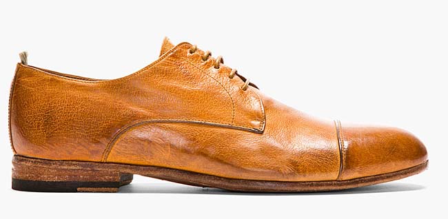 Officine Creative Burnished Leather Derby’s