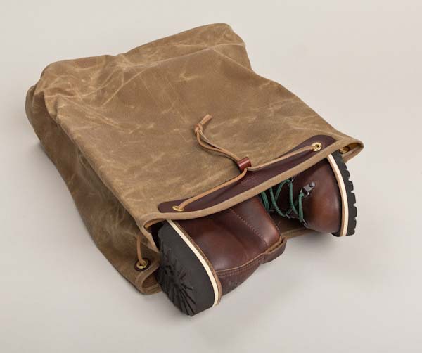 Tanner Goods Waxed Canvas Boot Bag