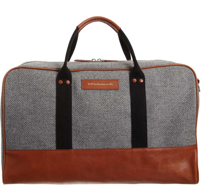 Want Les Essentiels De La View Wool Duffle Bag - Gentleman's Gadgets
